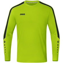 JAKO Sport-Langarmshirt TW-Trikot Power (Polyester-Interlock) neongrün Herren