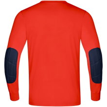JAKO Sport Long Sleeve Shirt TW Jersey Power (Polyester Interlock) orange/navy Children