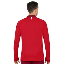 JAKO Sport-Langarmshirt Ziptop Champ 2.0 (100% Polyester) rot Herren