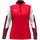 JAKO Langarmshirt Ziptop Dynamic (rec. Polyester, elastisches Material) rot/weiss/dunkelrot Damen