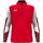JAKO Langarmshirt Ziptop Dynamic (rec. Polyester, elastisches Material) rot/weiss/dunkelrot Herren