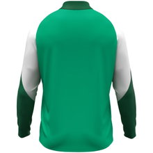 JAKO Long Sleeve Zip Top Dynamic (recycled polyester, elastic material) green/white/dark green children