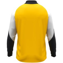 JAKO Long Sleeve Zip Top Dynamic (recycled polyester, elastic material) yellow/white/black men's