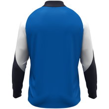 JAKO Long Sleeve Zip Top Dynamic (recycled polyester, elastic material) royal blue/white/navy blue men's