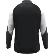 JAKO Long Sleeve Shirt Ziptop Dynamic (recycled polyester, elastic material) black/white/anthracite grey men's