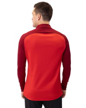 JAKO Long Sleeve Zip Top Iconic (comfortable fit) red/burgundy men's