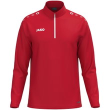 JAKO Long Sleeve Shirt Ziptop One (100% recycled Polyester, inner side made of Micro-Fleece) red Children