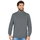 JAKO Langarmshirt Ziptop Organic - Weich Innenseite, Zip-Reissverschluss - dunkelgrau Herren