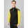 JAKO Langarmshirt Ziptop Performance (Polyester-Stretch-Fleece) schwarz/gelb Herren