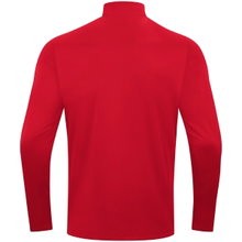 JAKO Langarmshirt Ziptop Power (rec. Polyester, hochelastisch) rot Kinder
