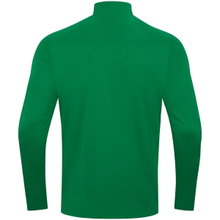 JAKO Long-sleeved Zip Top Power (recycled polyester, highly elastic) green Kids