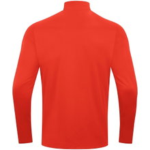 JAKO Langarmshirt Ziptop Power (rec. Polyester, hochelastisch) orange/marineblau Kinder