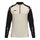 JAKO Langarmshirt Ziptop Sonic (rec. Polyester, weiches Tragegefühl) beige/schwarz Jungen