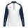 JAKO Langarmshirt Ziptop Sonic (rec. Polyester, weiches Tragegefühl) weiss/marineblau/rot Jungen