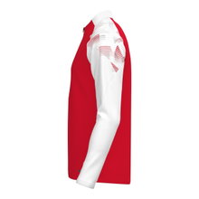 JAKO Long Sleeve Shirt Ziptop Sonic (recycled Polyester, soft feel) red/white boys