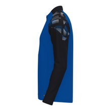 JAKO Long Sleeve Shirt Ziptop Sonic (recycled Polyester, soft feel) royal blue/black boys