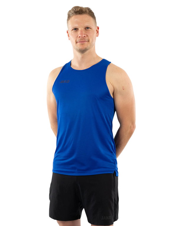 JAKO Lauf-Tanktop Light Flow (ärmellos) royalblau Herren