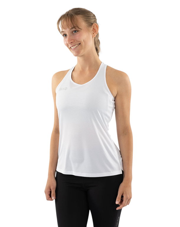JAKO Lauf-Tanktop Light Flow (ärmellos) weiss Damen