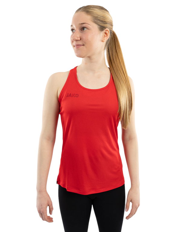 JAKO Lauf-Tanktop Light Flow (ärmellos) rot Damen