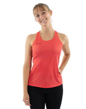 JAKO Running Tank Top Light Flow (sleeveless) coral red ladies