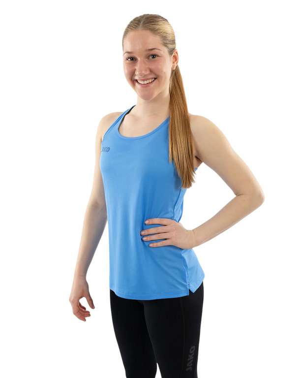 JAKO Lauf-Tanktop Light Flow (ärmellos) hellblau Damen