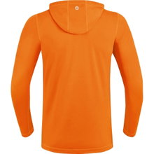 JAKO Running Jacket (Full-Zip Hooded Jacket) Run 2.0 neon orange Kids