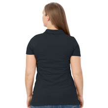 JAKO Sport Polo Organic Stretch (Organic Cotton) Anthracite Grey Women