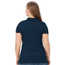 JAKO Sport Polo Organic Stretch (Organic Cotton) Navy Blue Women