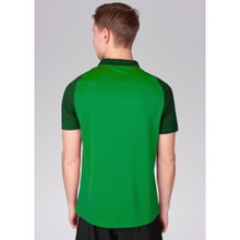 JAKO Sport Polo Performance (Polyester Micro Mesh, breathable, quick-drying) green/black Men
