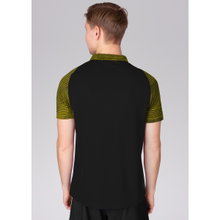 JAKO Sport Polo Performance (Polyester Micro Mesh, breathable, quick-drying) black/yellow Men