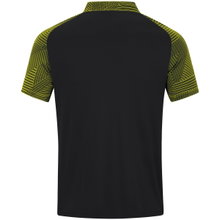 JAKO Sport-Polo Performance (atmungsaktiv, schnelltrocknend) schwarz/gelb Kinder