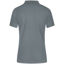 JAKO Sport-Polo Power (Mischgewebe, strapazierfähig) dunkelgrau Damen