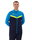 JAKO Trainingsjacke (Polyester) Iconic (100% rec. Polyester) marineblau/hellblau/gelb Herren
