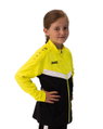 JAKO Trainingsjacke (Polyester) Iconic (100% rec. Polyester) schwarz/gelb Kinder