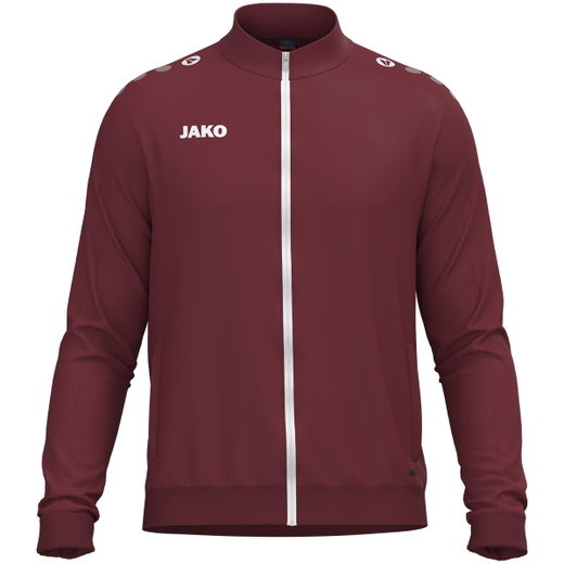 JAKO Trainingsjacke (Polyester) One (100% rec. Polyester) bordeauxrot Kinder