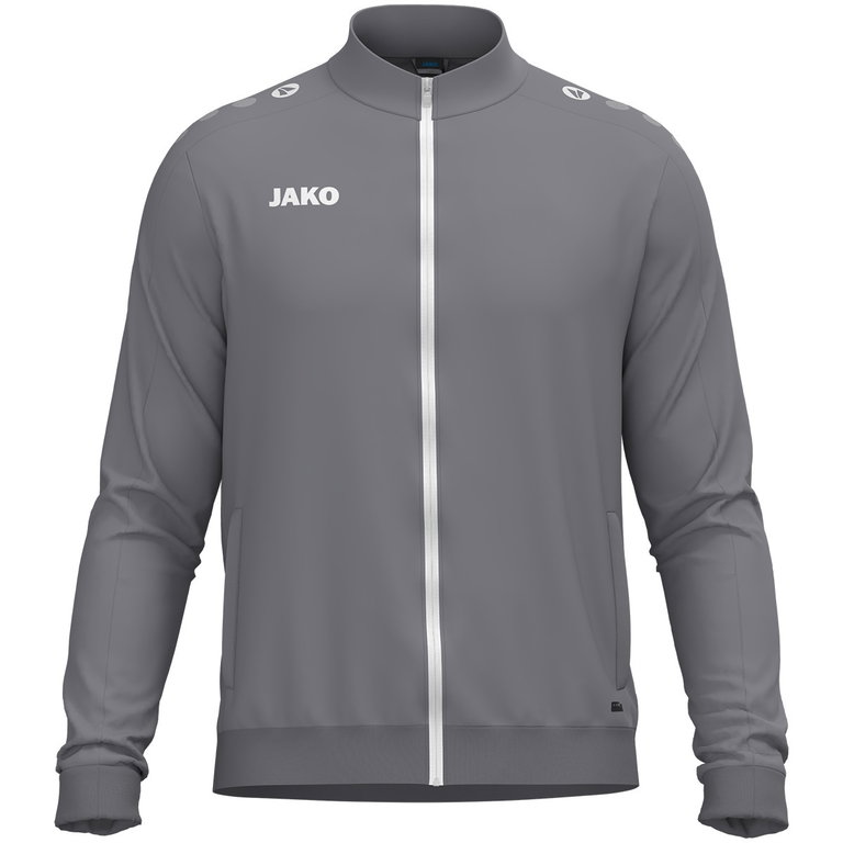JAKO Trainingsjacke (Polyester) One (100% rec. Polyester) grau Herren