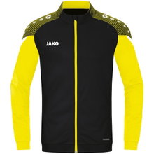 JAKO Trainingsjacke (Polyester) Performance (Matt-Polyester-Tricot) schwarz/gelb Kinder