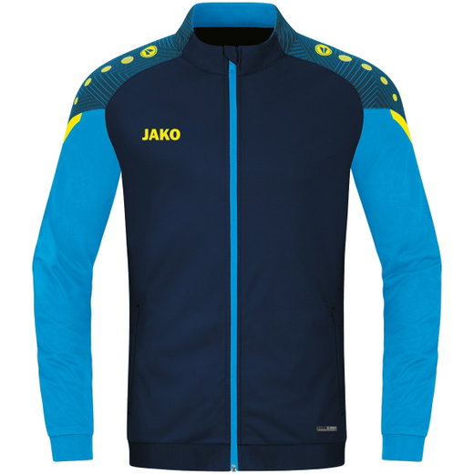 JAKO Trainingsjacke (Polyester) Performance (Matt-Polyester-Tricot) marineblau/hellblau Kinder