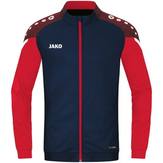 JAKO Trainingsjacke (Polyester) Performance (Matt-Polyester-Tricot) marineblau/rot Kinder