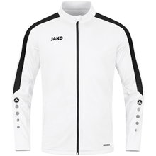 JAKO Trainingsjacke (Polyester) Power (100% rec. Polyester) weiss Herren