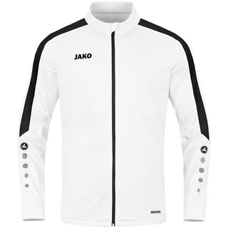 JAKO Trainingsjacke (Polyester) Power (100% rec. Polyester) weiss Herren
