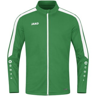 JAKO Trainingsjacke (Polyester) Power (100% rec. Polyester) grün Kinder