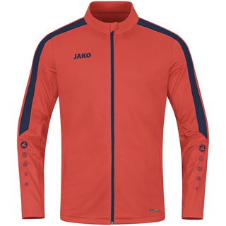 JAKO Trainingsjacke (Polyester) Power (100% rec. Polyester) orange/marineblau Herren