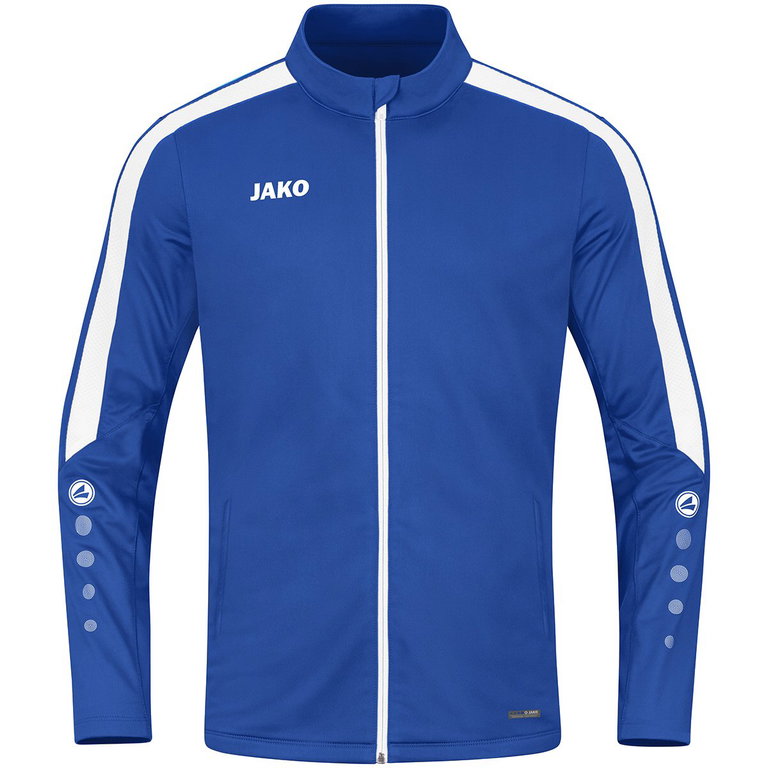 JAKO Trainingsjacke (Polyester) Power (100% rec. Polyester) royalblau Herren