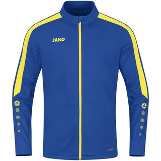 JAKO Trainingsjacke (Polyester) Power (100% rec. Polyester) royalblau/gelb Herren