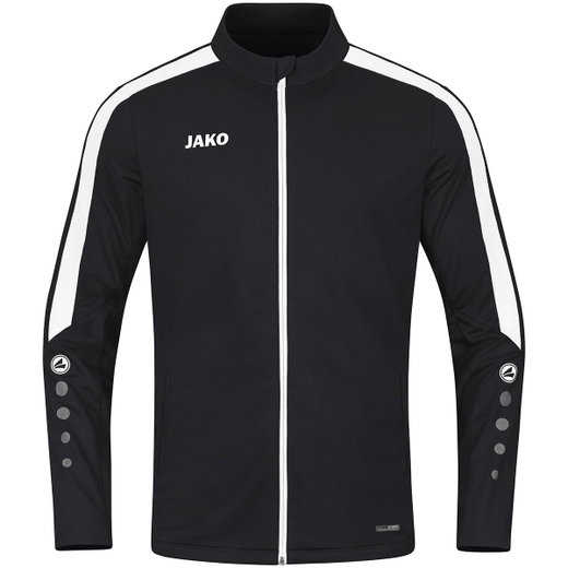 JAKO Trainingsjacke (Polyester) Power (100% rec. Polyester) schwarz Kinder