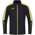 JAKO Trainingsjacke (Polyester) Power (100% rec. Polyester) schwarz/gelb Kinder