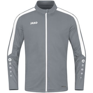 JAKO Trainingsjacke (Polyester) Power (100% rec. Polyester) dunkelgrau Herren