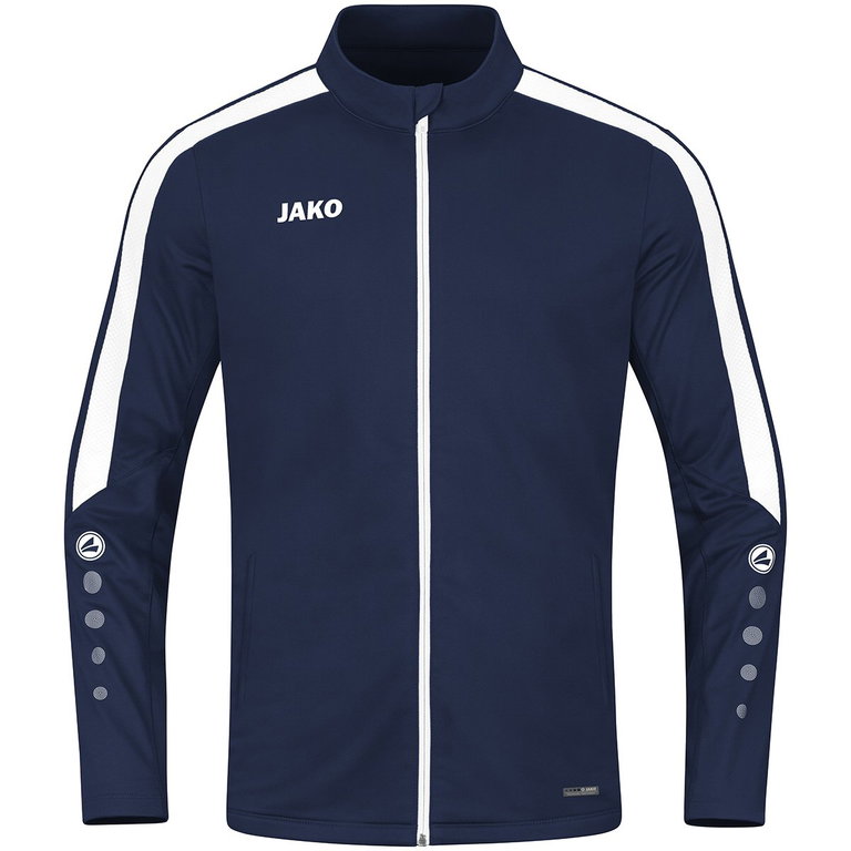 JAKO Trainingsjacke (Polyester) Power (100% rec. Polyester) marineblau Herren