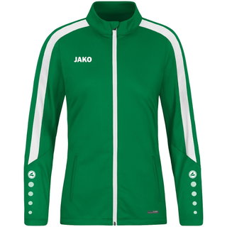 JAKO Trainingsjacke (Polyester) Power (100% rec. Polyester) grün Damen